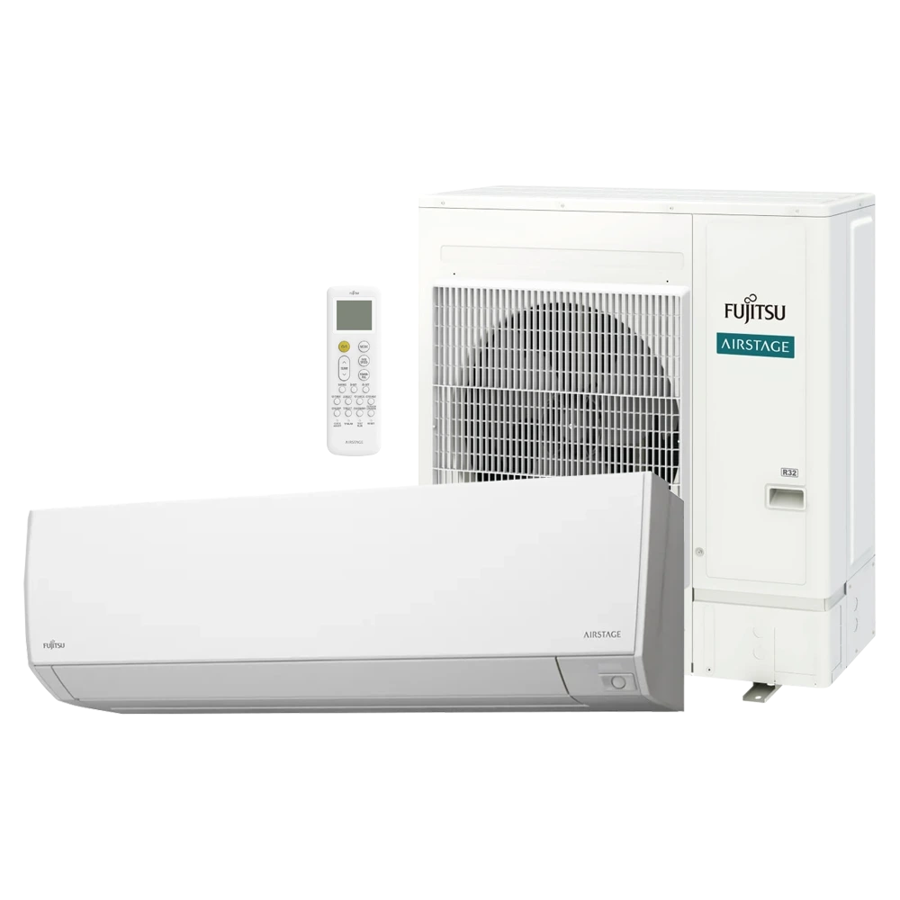 Ar Condicionado Fujitsu Inverter Premium 31000 Btus Quente e Frio 220v R-32