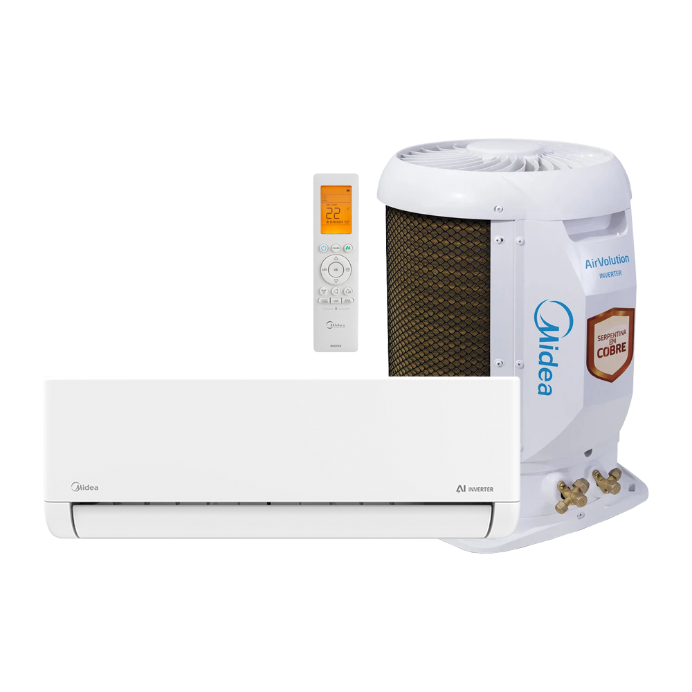 Ar Condicionado Midea Inverter AirVolution Connect AI 12000 Btus Frio 220v R-32